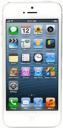 Смартфон Apple iPhone 5 32Gb White & Silver - Сердобск